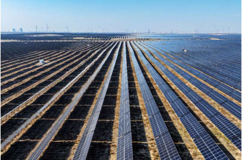 China is the biggest emitter of greenhouse gases but is also installing more renewable energy sources than any other country